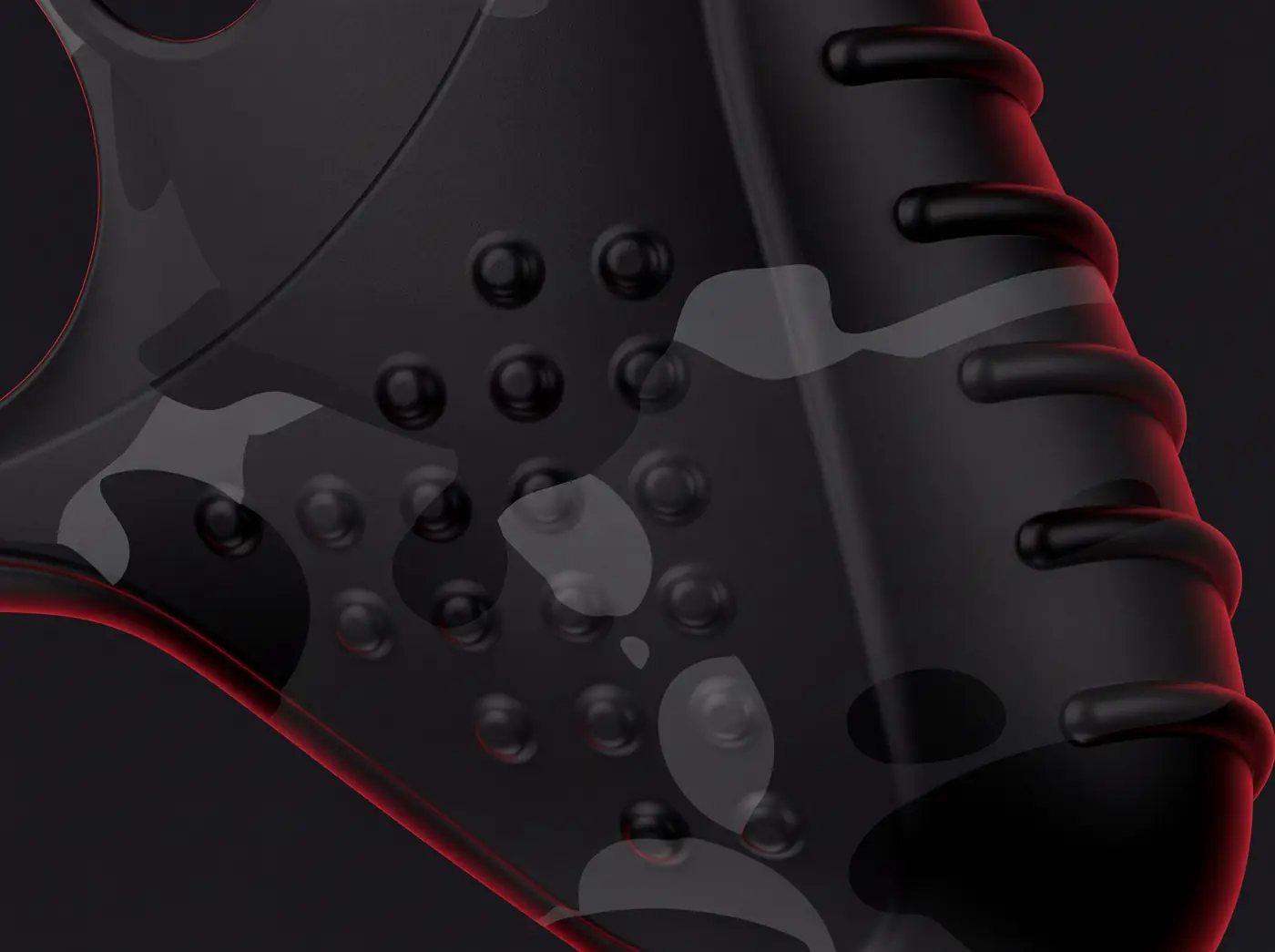 Grebet på Piranhas silikoneskin til Xbox Series X og S controlleren